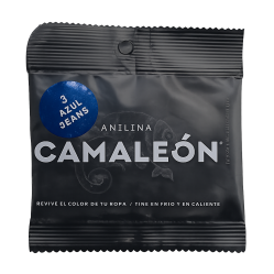 ANILINA CAMALEON N 3 AZUL JEANS SACHET X 6