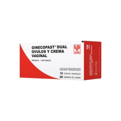 Ginecopast Dual Cr 10gr 10 Ovulos
