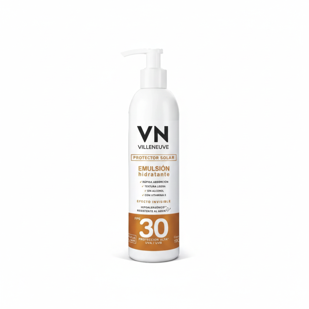 PROTECTOR SOLAR EMULSION FPS 30 X 190 ML VN