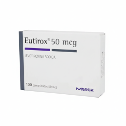 EUTIROX COM 50 MCG X 100