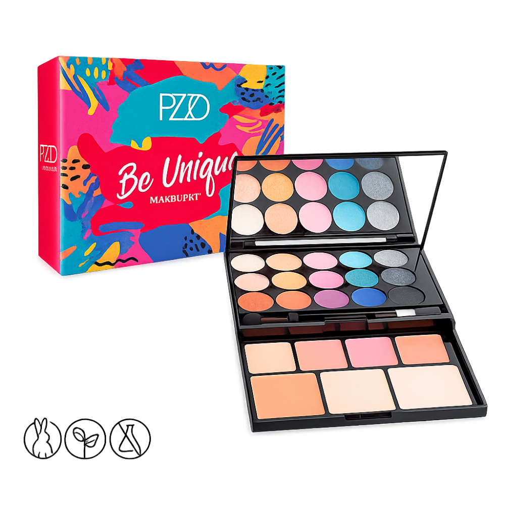 KIT DE MAQUILLAJE BE UNIQUE 18