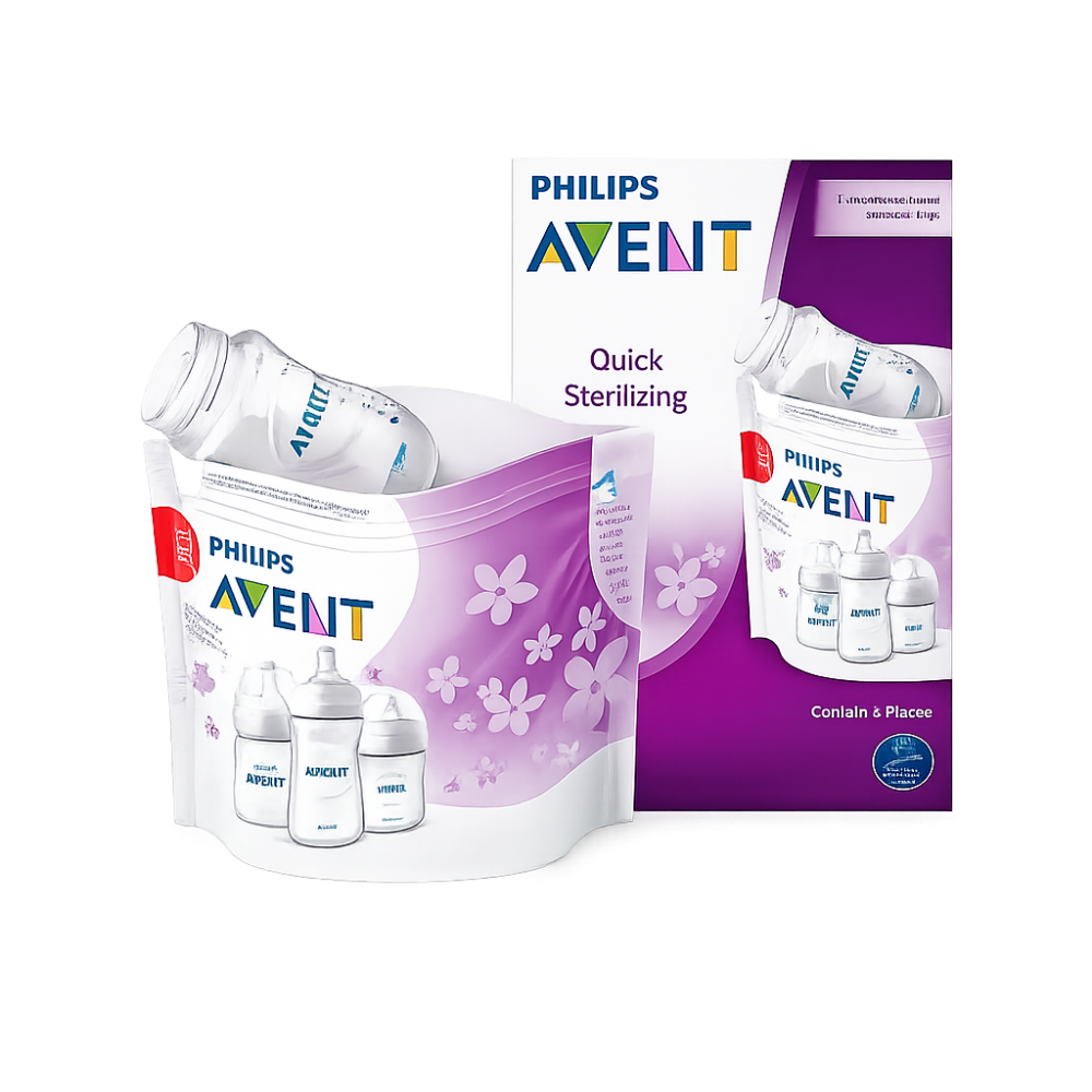 AVENT BOLSAS ESTERILIZADORAS A MICROONDAS X 5 UND