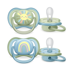 AVENT CHUPETE ULTRA AIR 0-6 NIÑO X 2 UND