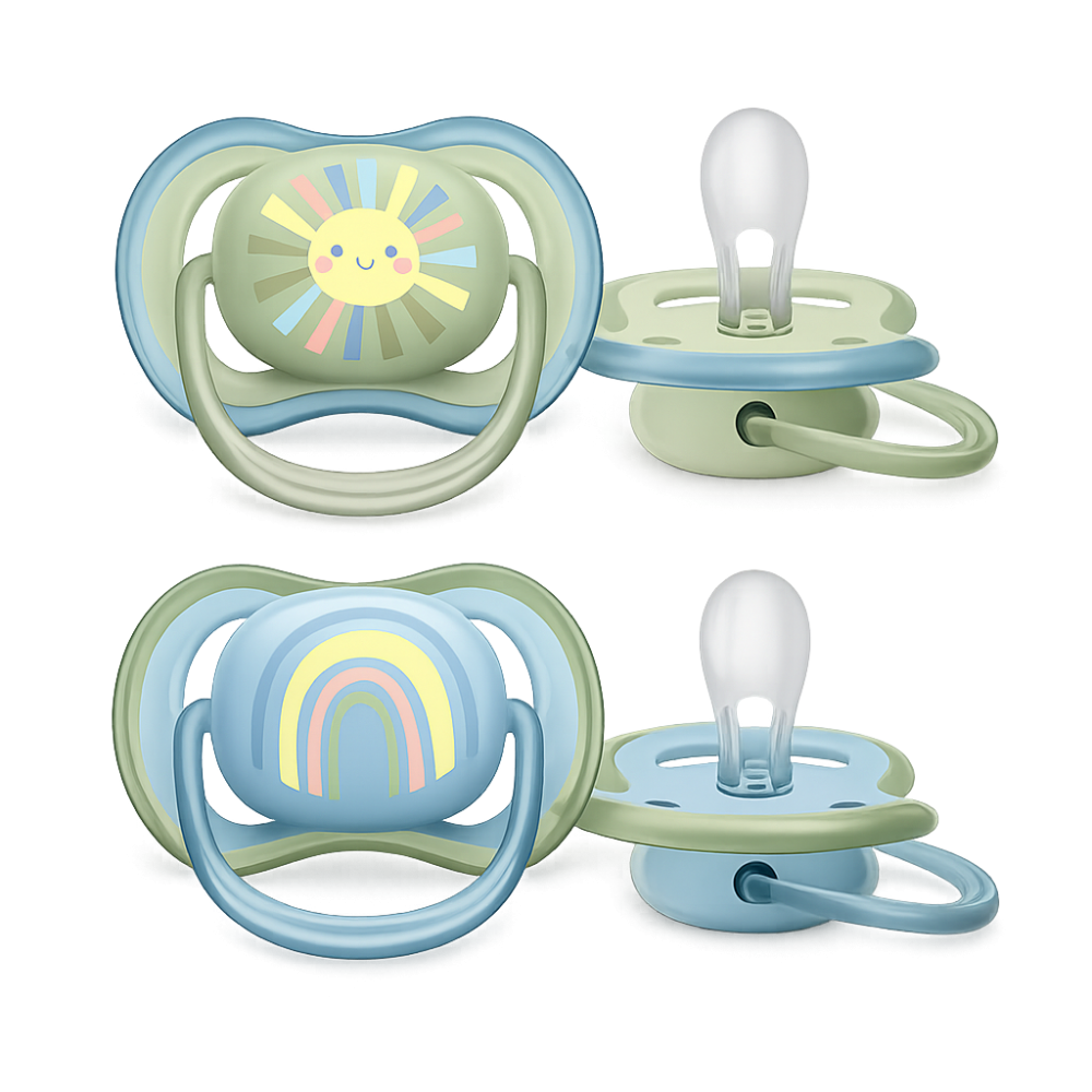 AVENT CHUPETE ULTRA AIR 0-6 NIÑO X 2 UND