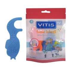 VITIS FLOSSER APLICADOR HILO KIDS X 16 UND