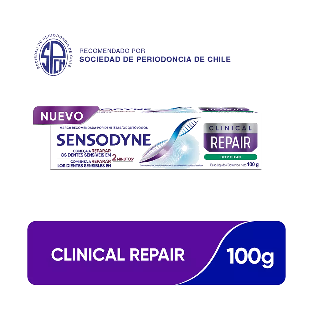 SENSODYNE CRE DEN CLINICAL REPAIR  X 100 GR