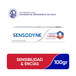 SENSODYNE SENSIBILIDAD & ENCIAS CRE X 100 GR