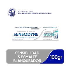 SENSODYNE SENSIBILIDAD & ESMALTE BLANQUEADOR CRE X 100 GR