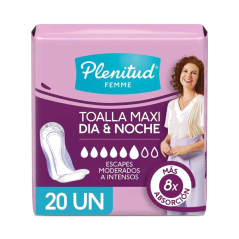PLENITUD FEMME TOALLA ULTRA X 20