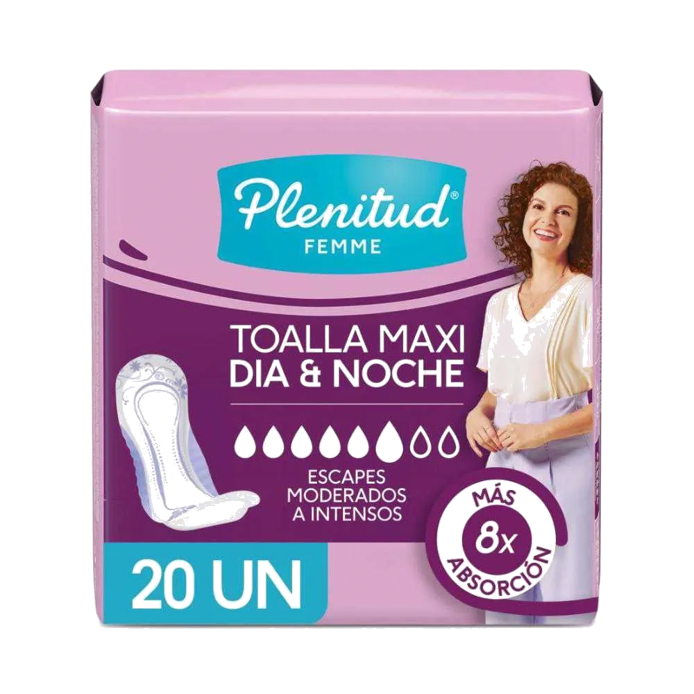 PLENITUD FEMME TOALLA ULTRA X 20