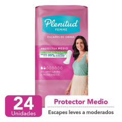 PLENITUD PROT INCONT FEMME MEDIO X 24 UND