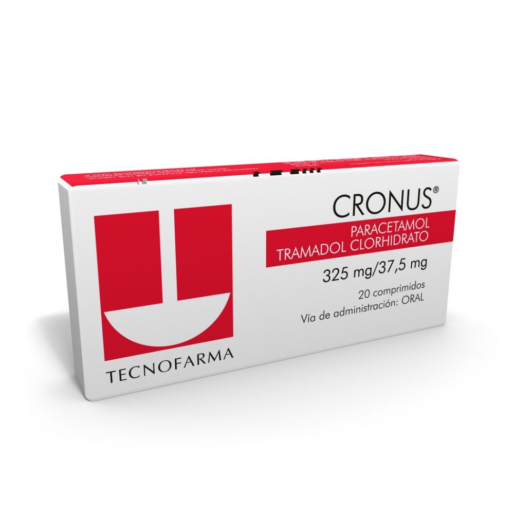 Cronus (B) Paracetamol / Tramadol 20 Comprimidos