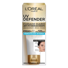 LOREAL UV DEFENDER HIDRATACION INTENSA S/COLOR FPS 50