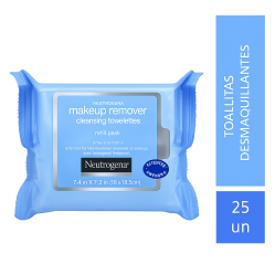 NEUTROGENA DESMAQUILLANTE NOCHE TOA X 25 UND