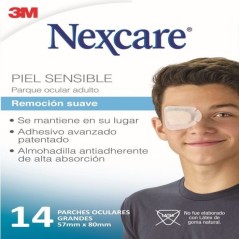 NEXCARE OPTICLUDE P/SEN ADUL X 14 UDS (DM)