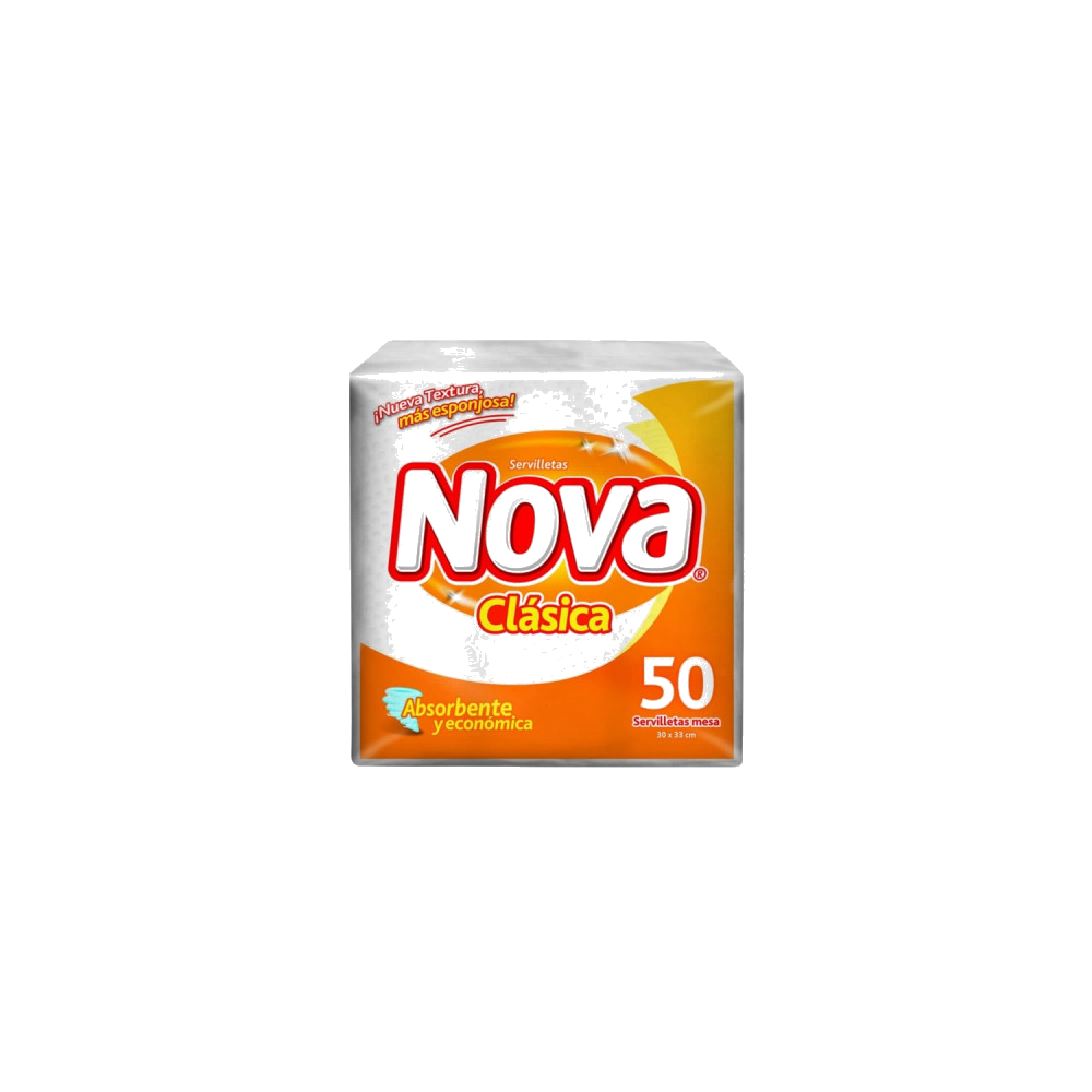 NOVA SERVILLETA CLASICA COCTEL X 50 UND