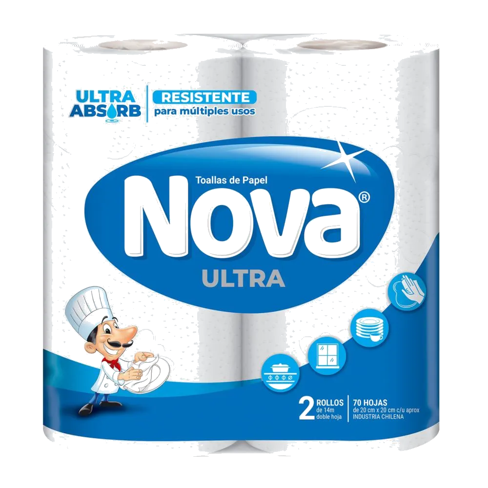 NOVA TOALLA DE PAPEL ULTRA X 2 UND