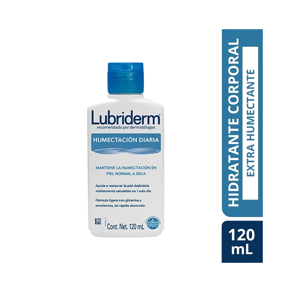LUBRIDERM HUMECTACION DIARIA X 120 ML