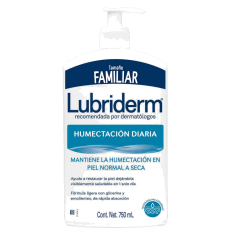 LUBRIDERM HUMECTACION DIARIA X 750 ML