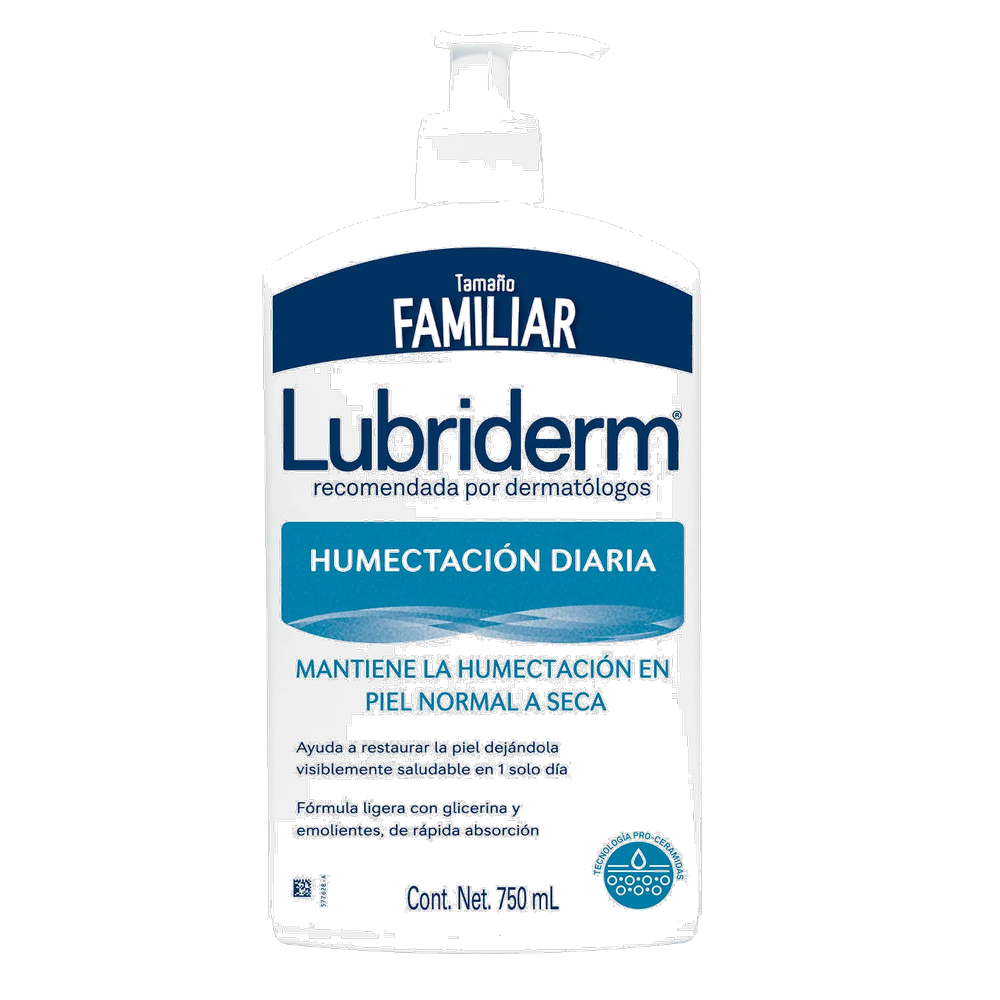 LUBRIDERM HUMECTACION DIARIA X 750 ML