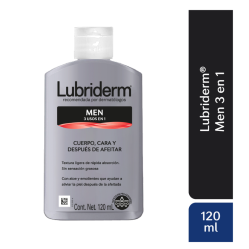 LUBRIDERM MEN CON FRAG 120ML