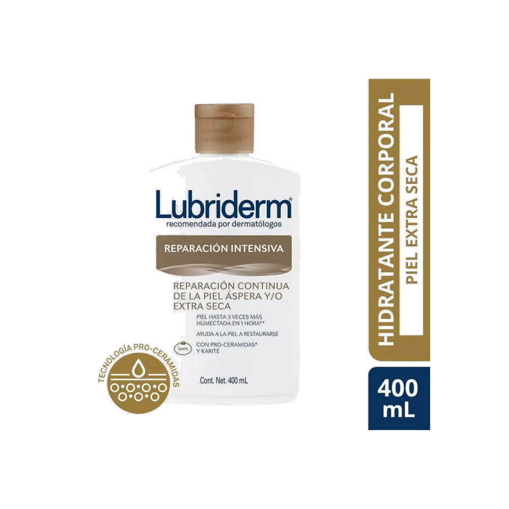 LUBRIDERM REPARACION INTENSIVA X 400 ML