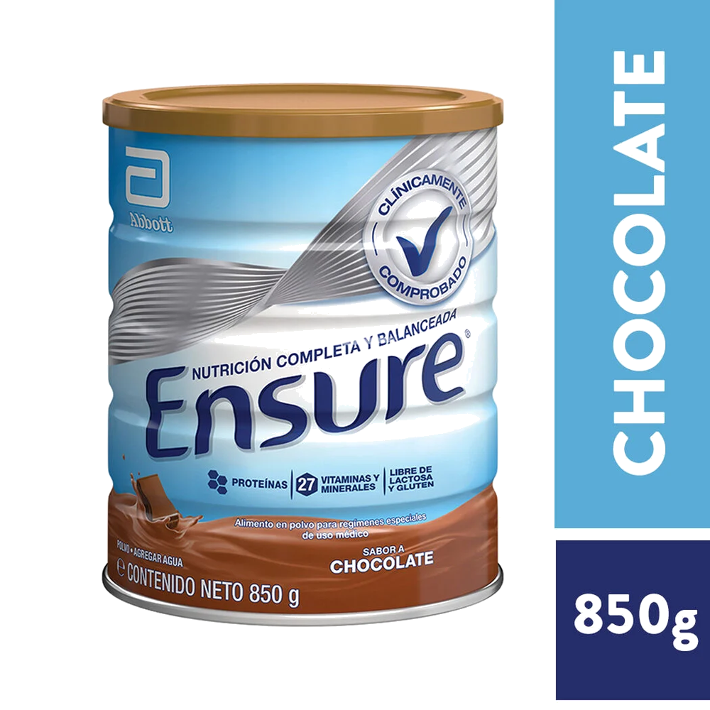 ENSURE FOS CHOCOLATE PVO X 850 GR