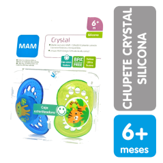 MAM CHUPETE X 2 AIR 6+SILICONA