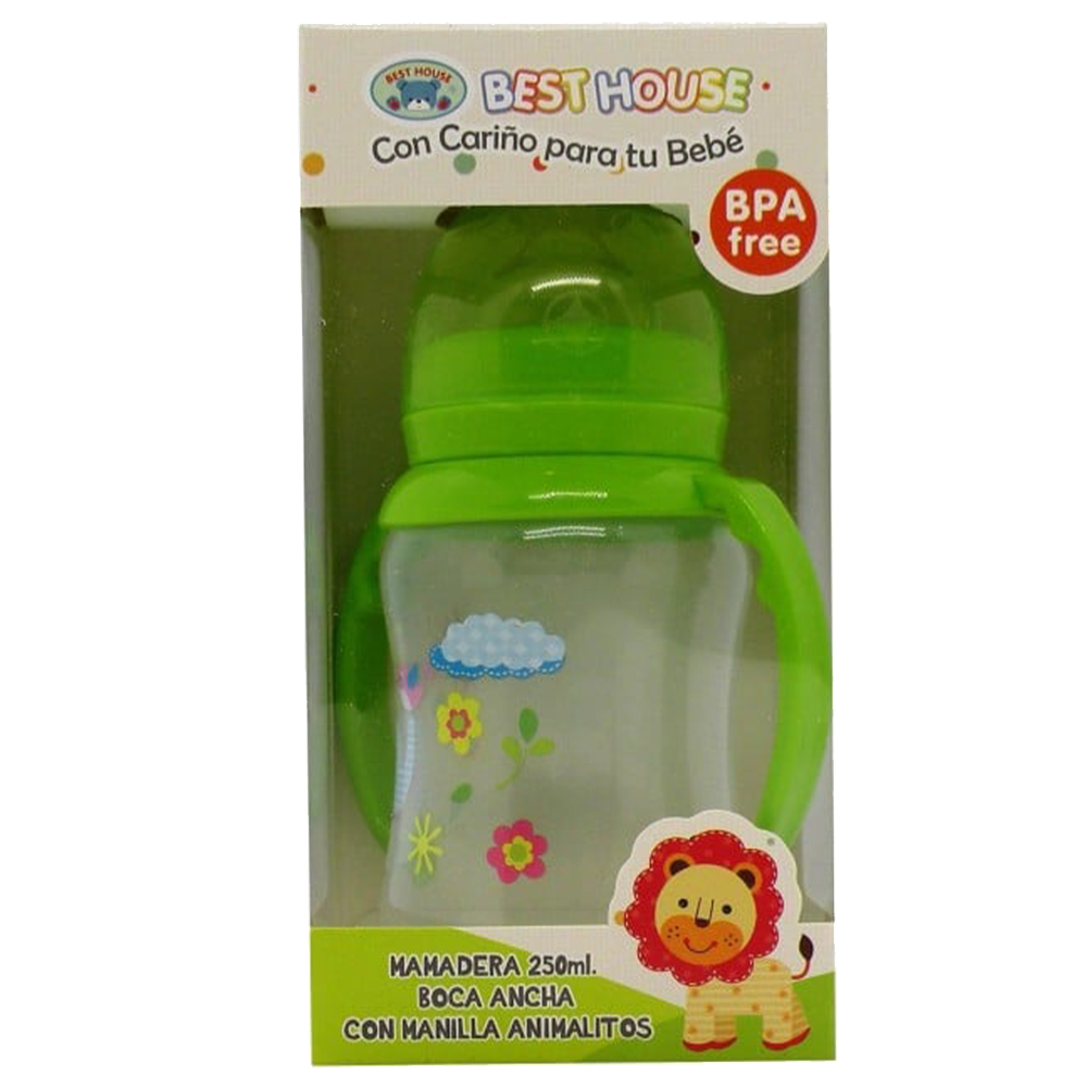 MAMADERA BOCA ANCHA X 250 ML BH