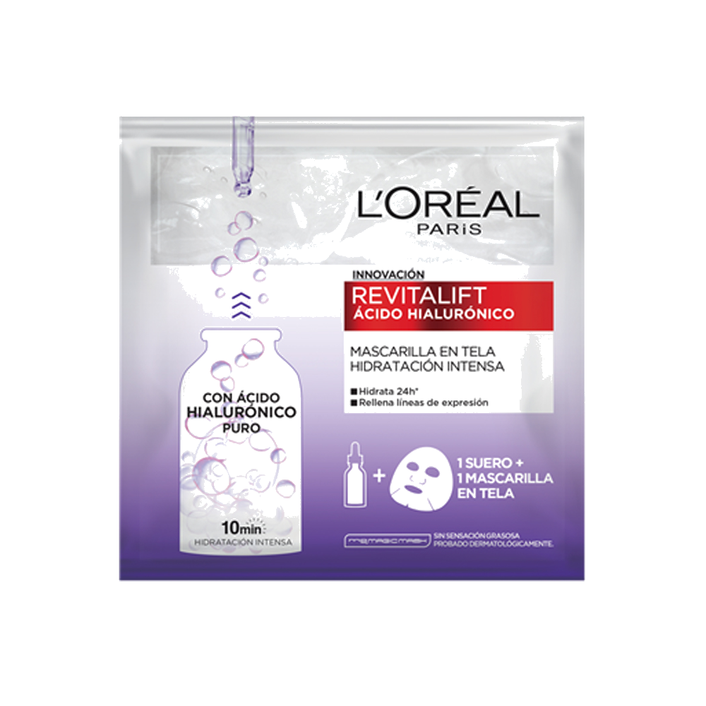 MASCARILLA TELA ACIDO HIALURONICO