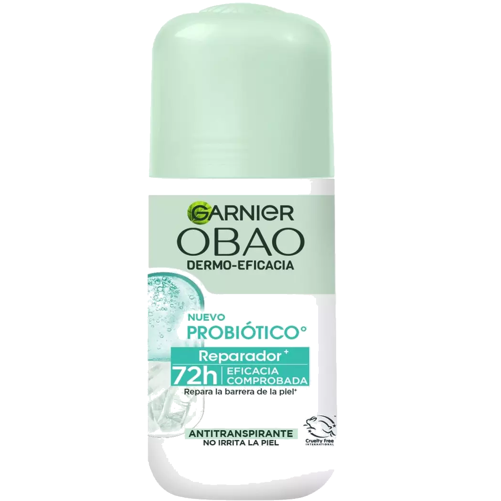 OBAO DESODORANTE ROLLON DERMO PROBIOTICOS X 65 GR