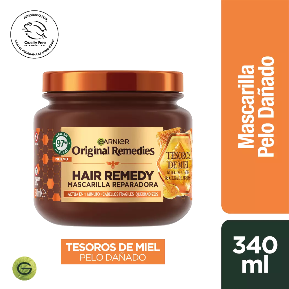 ORIGINAL REMEDIES CREMA TRAT TESOROS DE MIEL X 340 ML