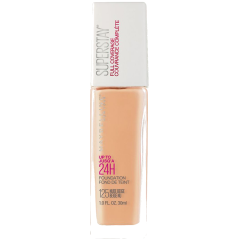 MAYBELLINE BASE SUPERSTAY 24 HORAS ALTA COBERTURA 125 NUDE BEIGE