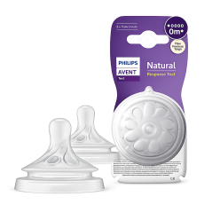 AVENT TETINA NATURAL FLUJO PARA RECIEN NACIDOS 0M X 2 UND