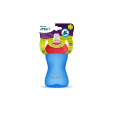 AVENT VASO AZUL BOQUILLA FLEXIBLE X 300 ML