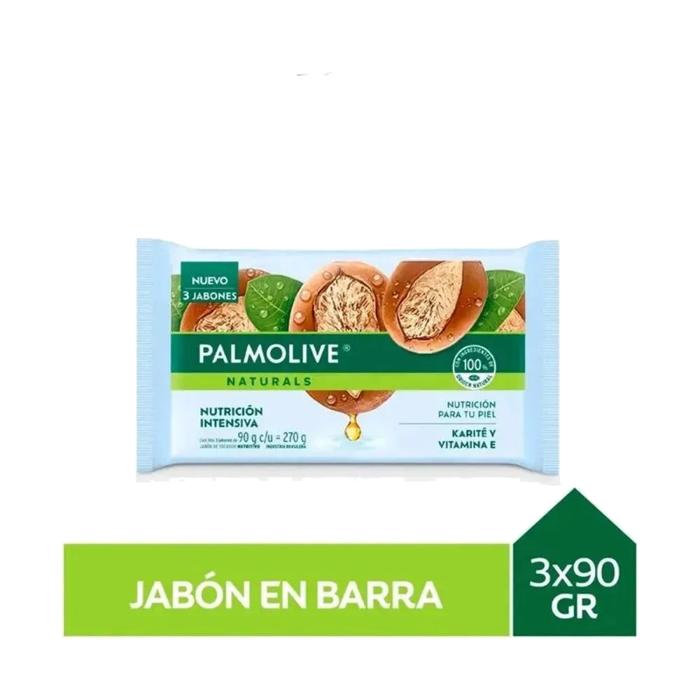 PALMOLIVE JABON KARITE VIT E X 90 GR X 3 UND