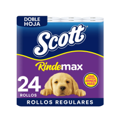 PAPEL HIGIENICO SCOTT RINDEM 2P REG X24 21M