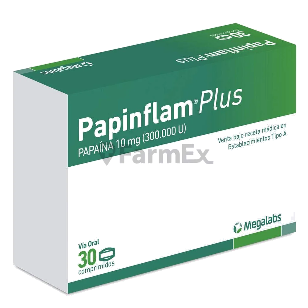 PAPINFLAM PLUS COM X 30