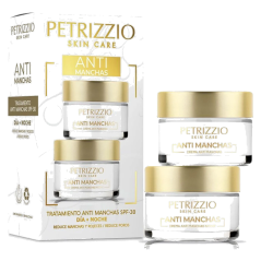 PETRIZZIO CREMA ANTI-MANCHAS DIA X 50 GR + NOCHE X 50 GR
