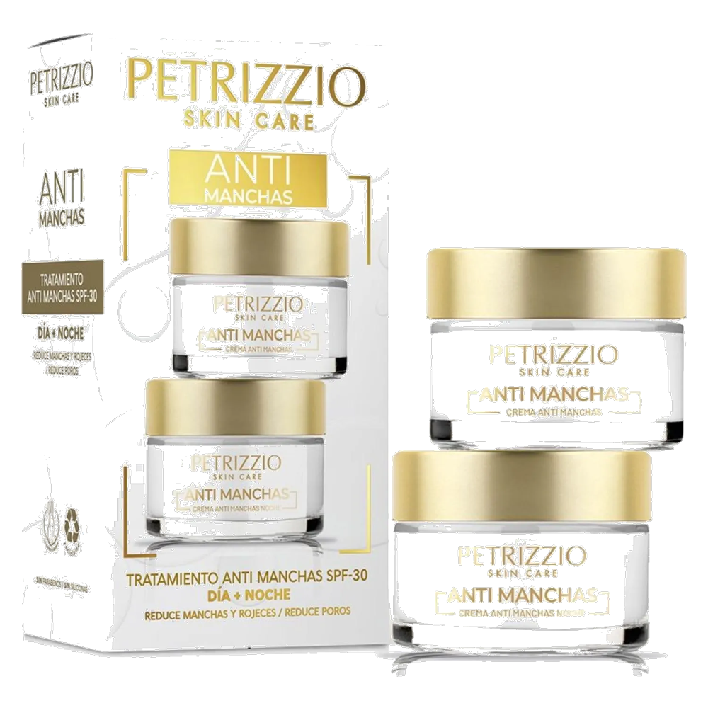 PETRIZZIO CREMA ANTI-MANCHAS DIA X 50 GR + NOCHE X 50 GR