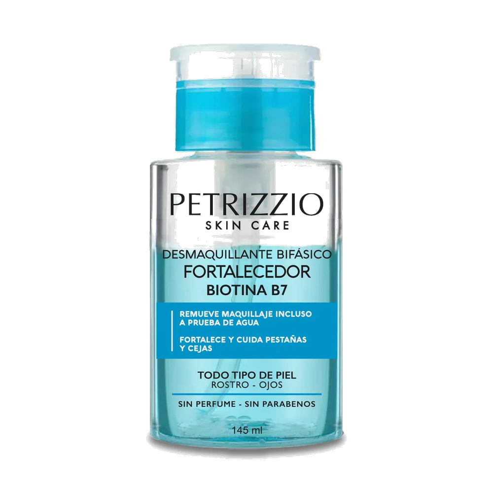 PETRIZZIO DESMAQUILLANTE BIFASICO BIOTINA X 145 ML