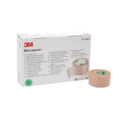 MICROPORE SIN DISP 2,5 X 9,1 MT X 12 UND (DM)