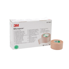 MICROPORE SIN DISP 2,5 X 9,1 MT X 12 UND (DM)