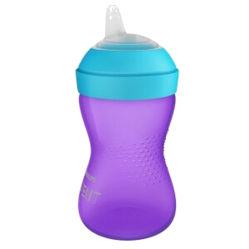 AVENT VASO MORADO BOQUILLA FLEXIBLE X 300 ML