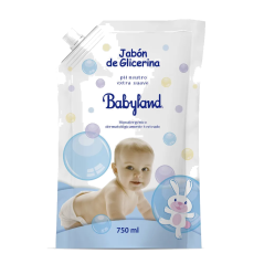 BABYLAND BABY GLICERINA DOY PACK JAB X 750 ML