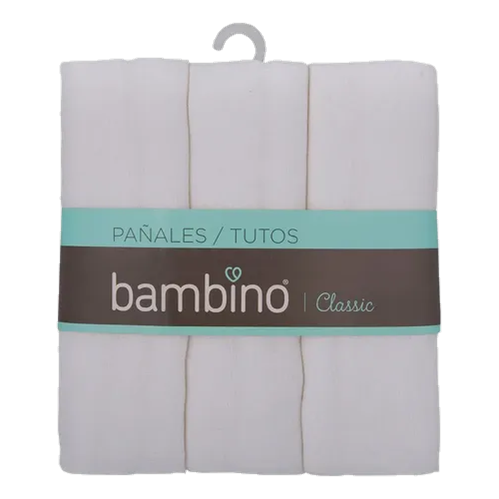 BAMBINO PANAL BLANCO X 3 UND
