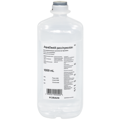 AGUA ESTERIL INY X 1000 ML BRAUN (CAJ X 12 UN)