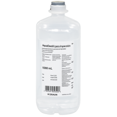 AGUA ESTERIL INY X 1000 ML BRAUN (CAJ X 12 UN)