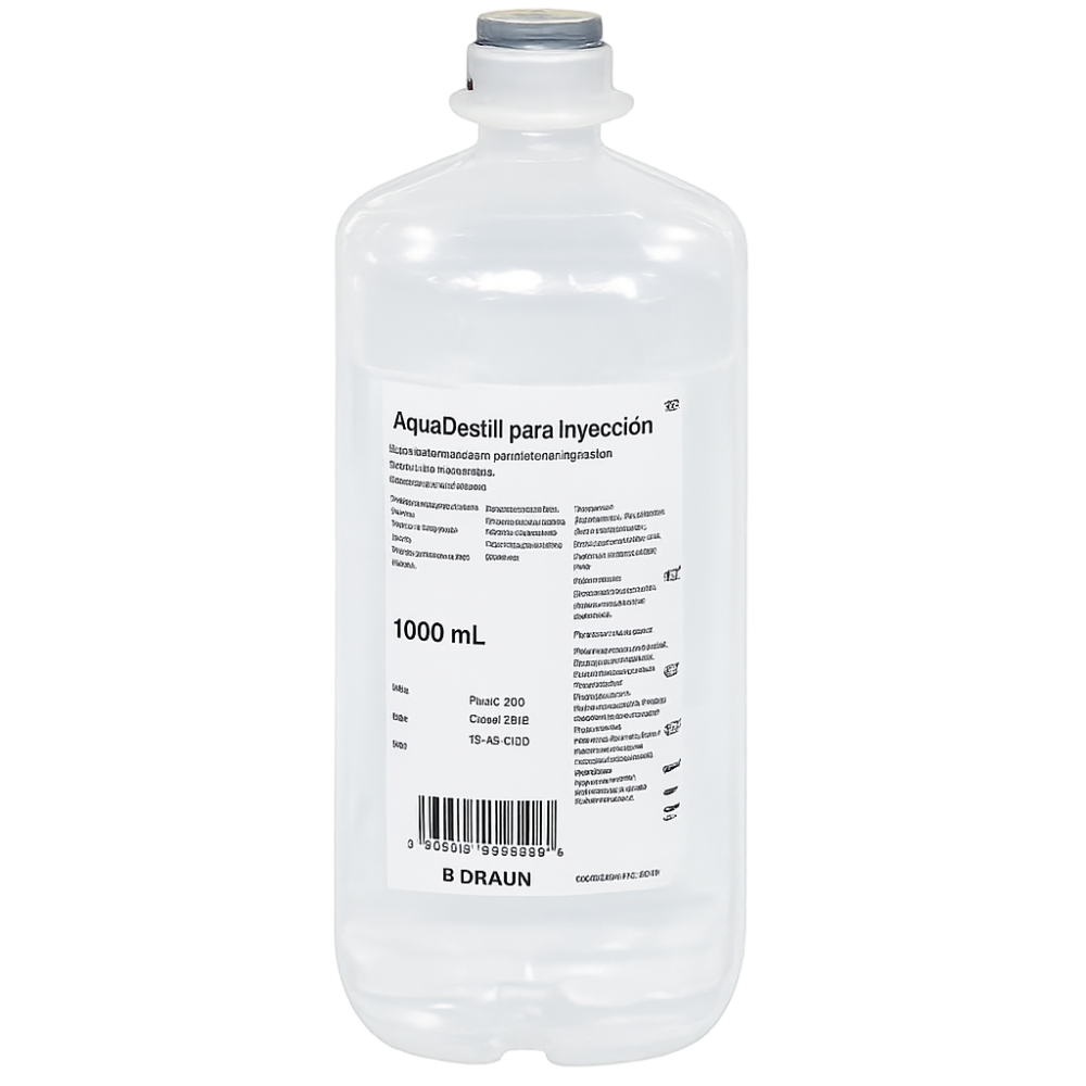 AGUA ESTERIL INY X 1000 ML BRAUN (CAJ X 12 UN)