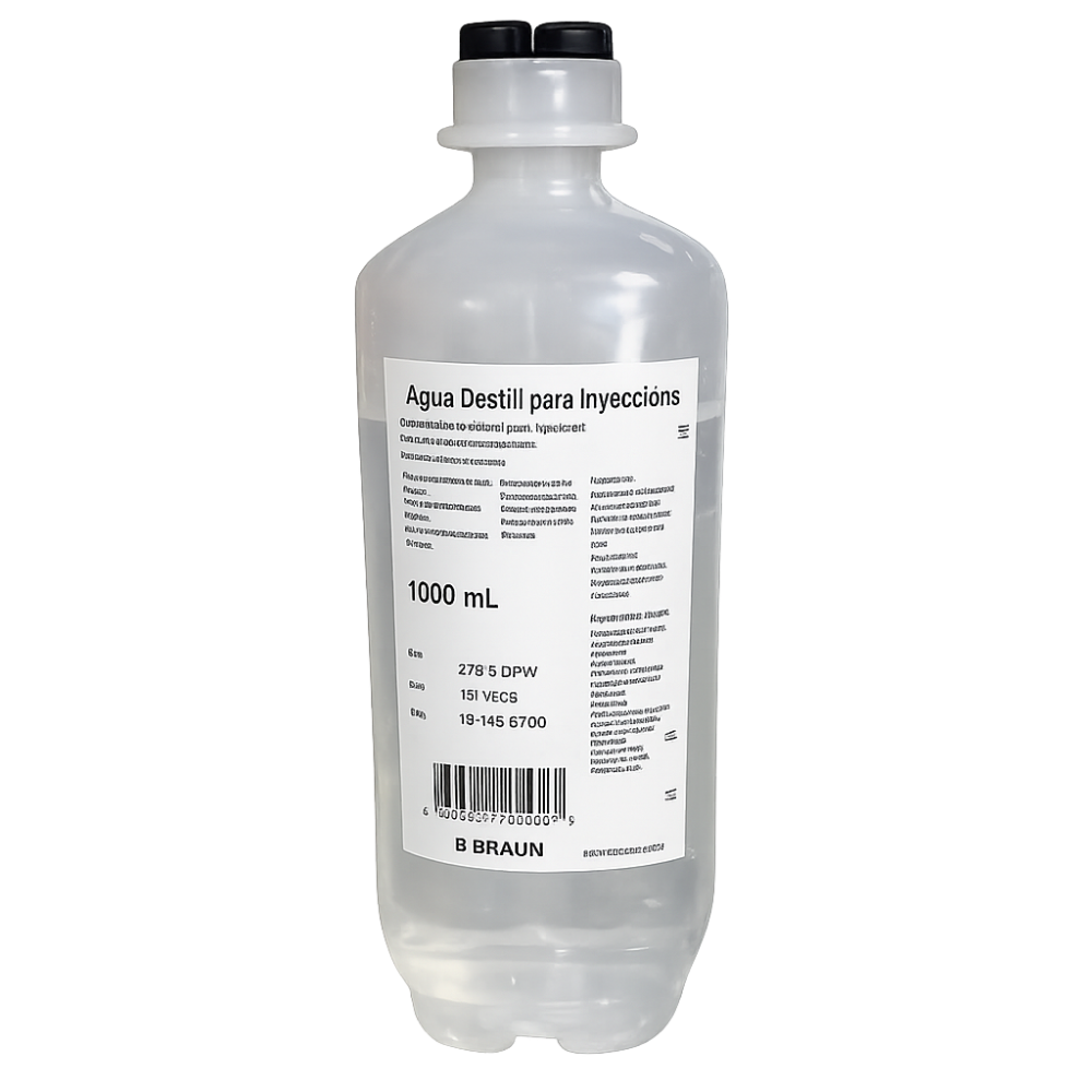 AGUA ESTERIL INY X 500 ML BRAUN (CAJ X 24 UN)